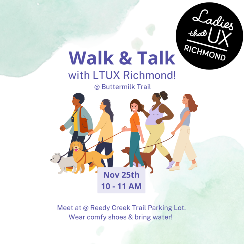 LTUX Richmond November Walk & Talk